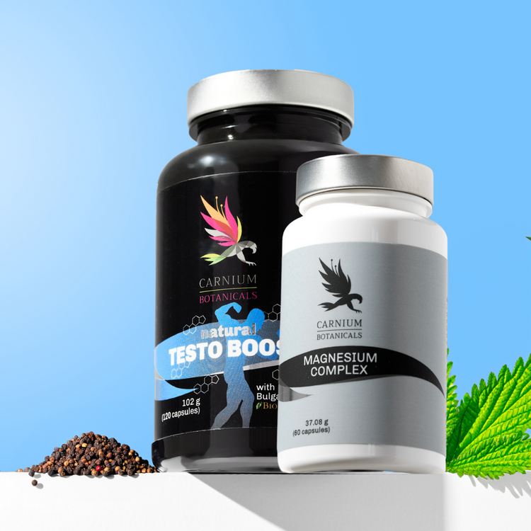 Pacchetto Uomo Sportivo: Testo Boost + Magnesium Complex -10%