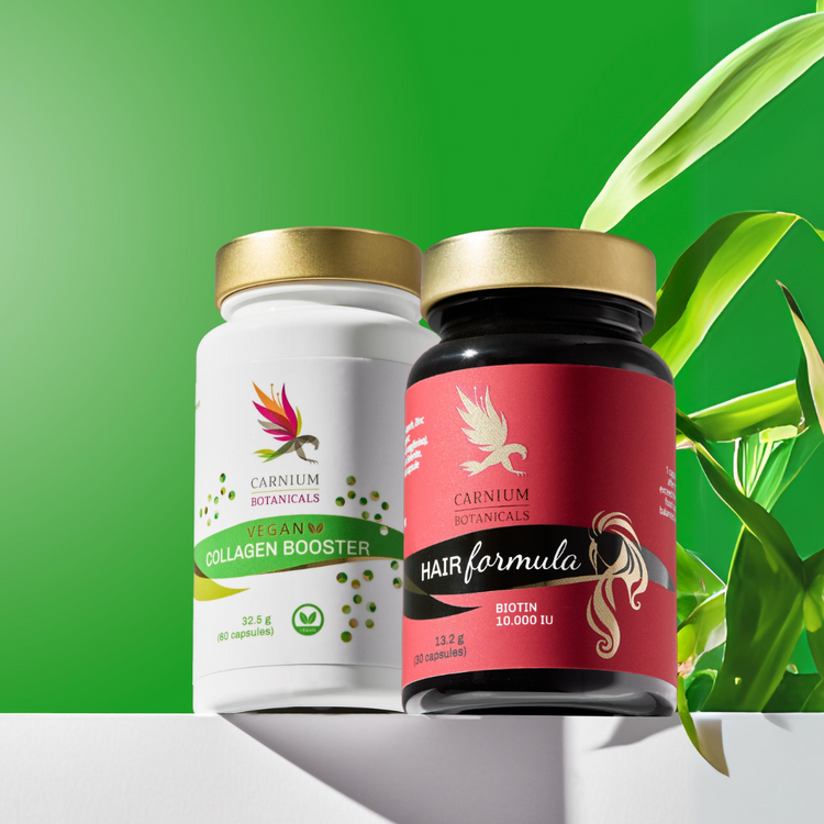Pacchetto pelle, capelli e unghie sane: Vegan Collagen Booster + HAIR formula -10%