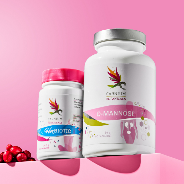 Pacchetto Vescica Sana, Donna Felice: Her Biotic + D-mannosio -10%
