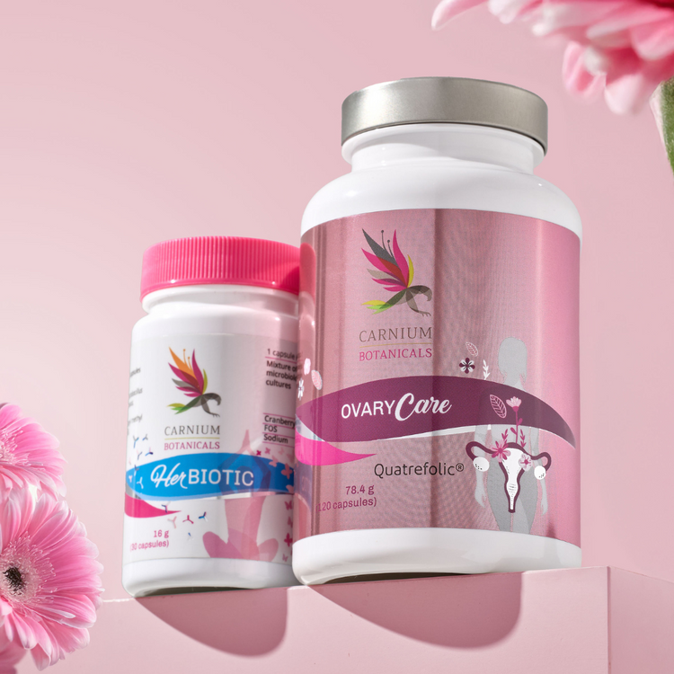 Pacchetto salute dell'apparato riproduttivo femminile: Her Biotc + Ovary Care -10%