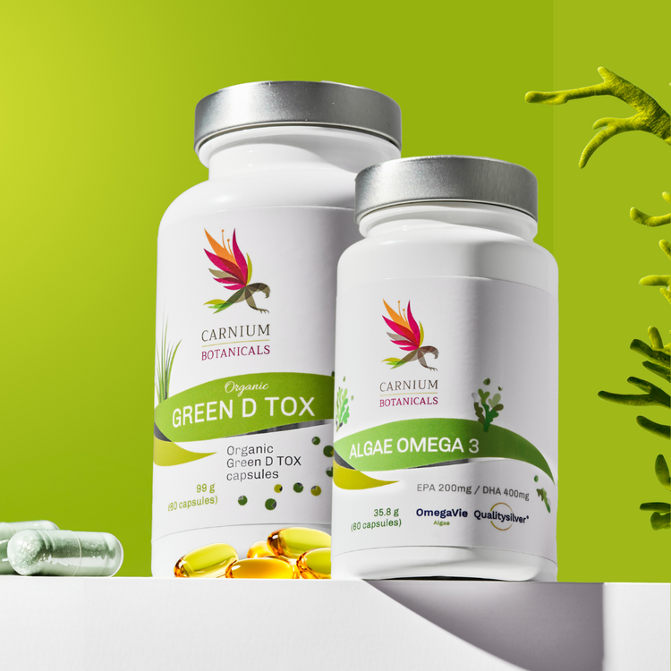 Supporto Detox MINI: GREEN DTOX + ALGAE OMEGA 3 -10%