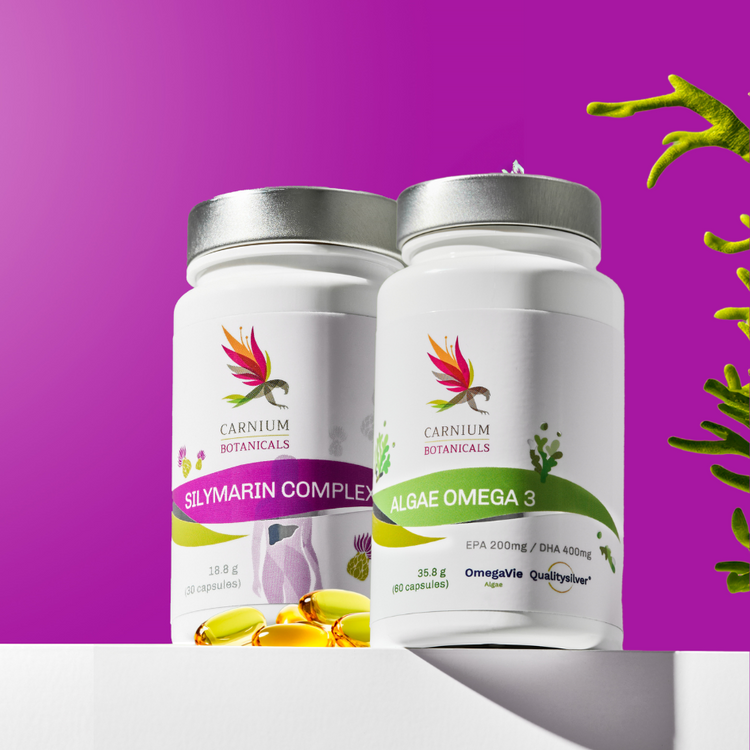 Pacchetto contro il Colesterolo: Silymarin Complex + Algae Omega 3 -10%