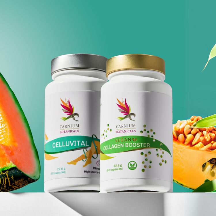 Pacchetto Pelle Tonica: Celluvital + Vegan Collagen Booster