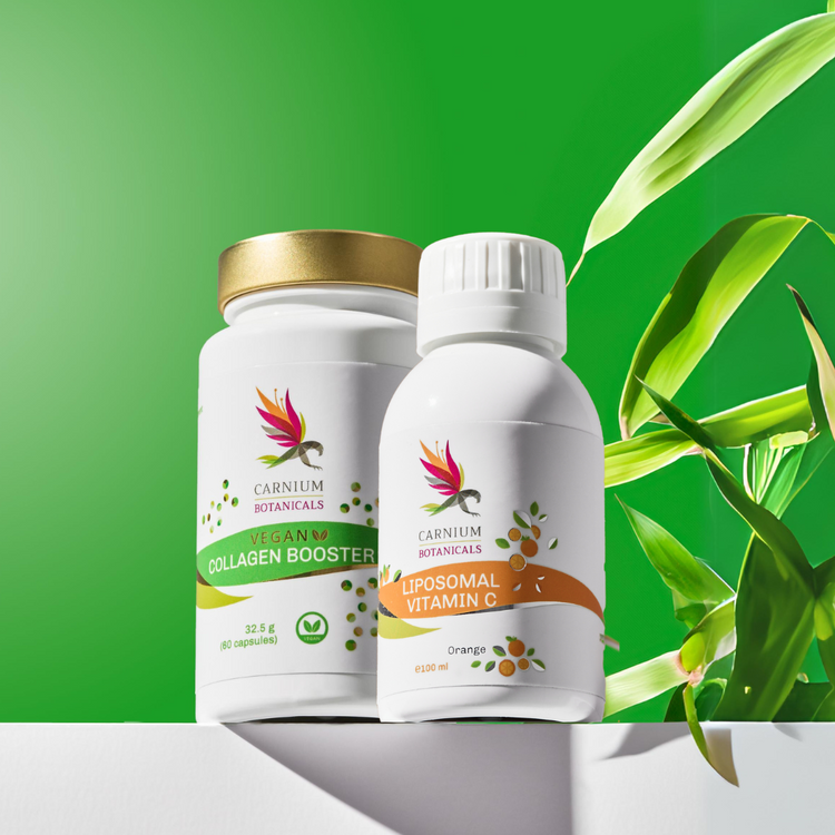 Pacchetto Aspetto Giovane: Vegan Collagen Booster + Vitamina C Liposomiale