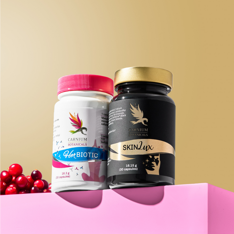 Pacchetto pelle rinnovata: Her Biotic + Skin Lux